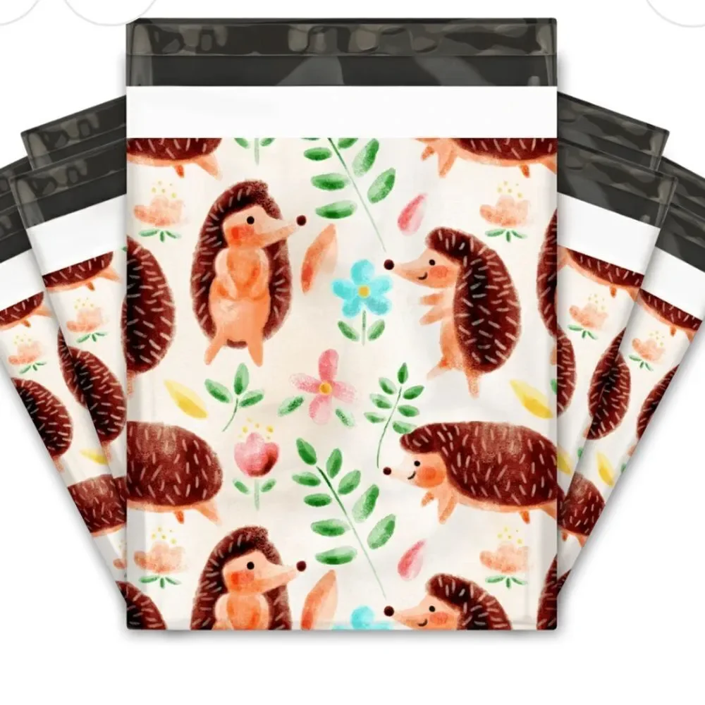 Poly mailers 50 size 10x13 with 50 stickers